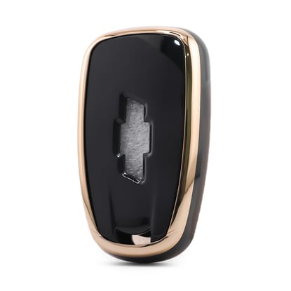 New-Aftermarket-Nano-High-Quality-Cover-For-Chevrolet-Remote-Key-3-Button-Black-Color-CRL-B11J3A---Emirates-Keys
