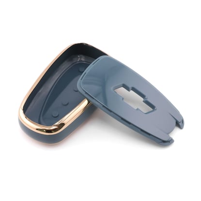 New-Aftermarket-Nano-High-Quality-Cover-For-Chevrolet-Remote-Key-3-Button-Gray-Color-CRL-B11J3A---Emirates-Keys