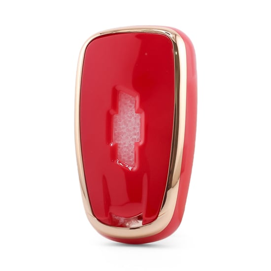 New-Aftermarket-Nano-High-Quality-Cover-For-Chevrolet-Remote-Key-3-Button-Red-Color-CRL-B11J3A---Emirates-Keys