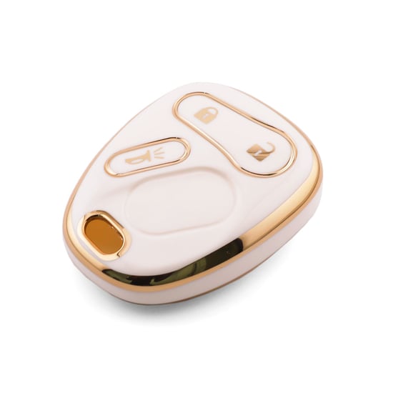 New-Aftermarket-Nano-High-Quality-Cover-For-Chevrolet-Remote-Key-3-Button-White-Color-CRL-G11J3---Emirates-Keys