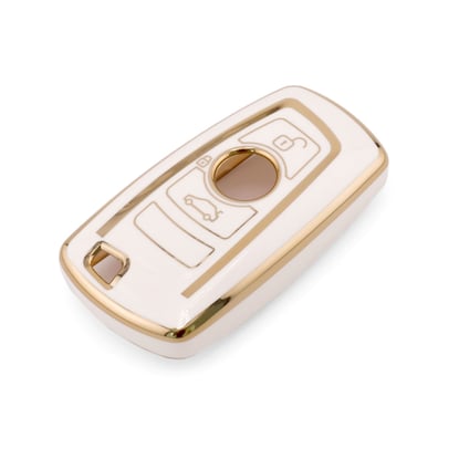 New-Aftermarket-Nano-High-Quality-Cover-For-BMW-Remote-Key-3-Button-White-Color-BMW-A11J3---Emirates-Keys