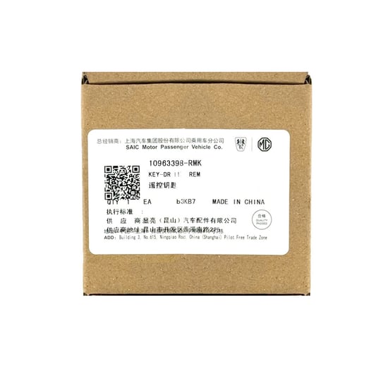 New-MG-HS-Genuine---OEM-Smart-Remote-Key-3-Buttons-433MHz-OEM-Part-Number:-10963398-RMK---Emirates-Keys