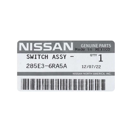 New-Nissan-Rogue-2023-2024-Genuine---OEM-Smart-Remote-Key-3+1-Buttons-433MHz-OEM-Part-Number:-285E3-6RA5A----FCC-ID:-KR5TXPZ3---Emirates-Keys