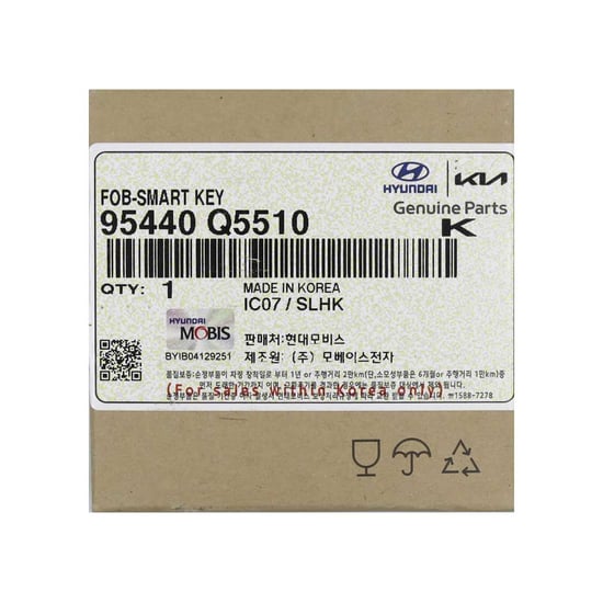 New-Kia-Seltos-2022-Genuine---OEM-Smart-Remote-Key-4+1-Buttons-433MHz-OEM-Part-Number:-95440-Q5510----Emirates-Keys