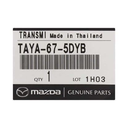Mazda-CX5-2021-Genuine-Smart-Key-2+1-Buttons-433MHz-Manufacturer-Part-Number:-TAYA-67-5DYB--FCC-ID:-WAZSKE13D03---Emirates-Keys