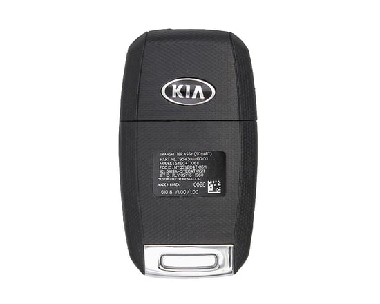 Brand-NEW-KIA-Rio-2018-2020-Genuine-OEM-Flip-Remote-Key-4-Buttons-433MHz-95430-H9700-95430H9700,-FCCID:-NYOSYEC4TX1611---Emirates-Keys