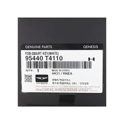 New-Hyundai-Genesis-G90RS4-2022-Genuine---OEM-Smart-Remote-Key-6+1-Buttons-433MHz-White-Color-OEM-Part-Number:-95440-T4110---Emirates-Keys