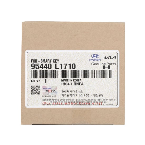 New-Kia-Genuine---OEM-Smart-Remote-Key-4+1-Buttons-433MHz-OEM-Part-Number:-95440-L1710---Emirates-Keys