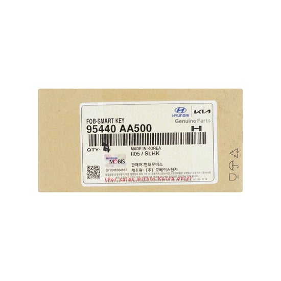 New-Hyundai-Elantra-2024-Genuine---OEM-Smart-Remote-Key-4+1-Buttons-433MHz-OEM-Part-Number:-95440-AA500---95440AA500---Emirates-Keys