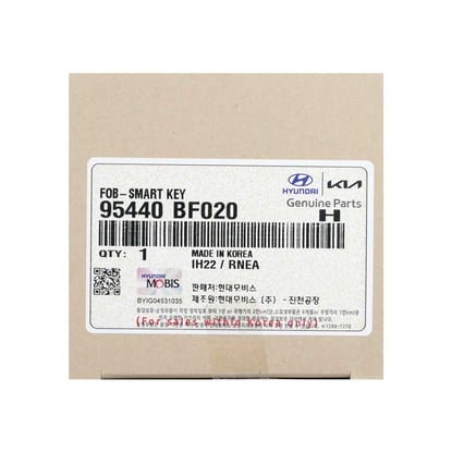 New-Hyundai-2023-Genuine---OEM-Smart-Remote-Key-4+1-Buttons-433MHz-OEM-Part-Number:-95440-BF020---Emirates-Keys