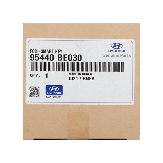 New-Hyundai-Kona-2024-Genuine---OEM-Smart-Remote-Key-4-Buttons-433MHz-OEM-Part-Number:-95440-BE030---95440BE030---Emirates-Keys