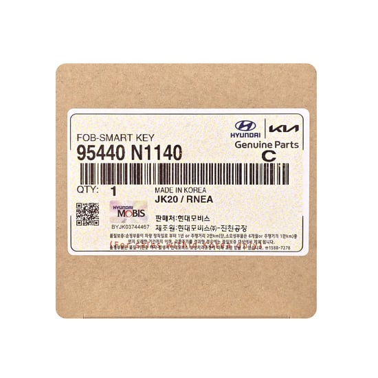 New-Hyundai-Grandeur-2024-Genuine---OEM-Smart-Remote-Key-4+1-Buttons-433MHz-OEM-Part-Number:-95440-N1140,-95440N1140---Emirates-Keys