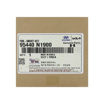 New-Hyundai-Grandeur-2023-Genuine---OEM-Smart-Remote-Key-4+1-Buttons-433MHz-OEM-Part-Number:-95440-N1900---95440-N1900---Emirates-Keys
