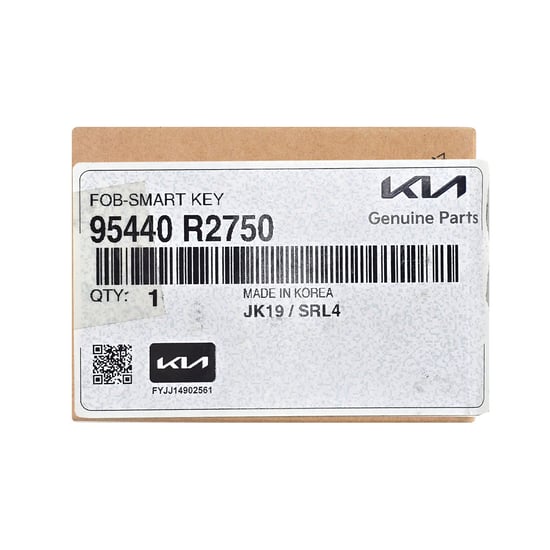 New-KIA-Sportage-2025-Genuine---OEM-Smart-Remote-Key-4-Buttons-433MHz-OEM-Part-Number:-95440-R2750,-95440R2750---Emirates-Keys