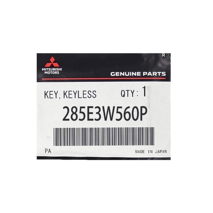 New-Mitsubishi-Mirage-2023-Genuine---OEM-Smart-Remote-Key-3-Buttons-433MHz-OEM-Part-Number:-285E3W560P---8637C999---FCC-ID:-GHR-M014-BSL---Emirates-Keys