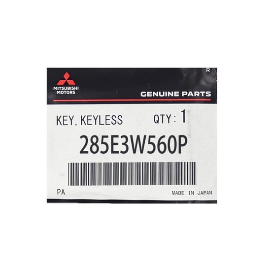 New-Mitsubishi-Mirage-2023-Genuine---OEM-Smart-Remote-Key-3-Buttons-433MHz-OEM-Part-Number:-285E3W560P---8637C999---FCC-ID:-GHR-M014-BSL---Emirates-Keys