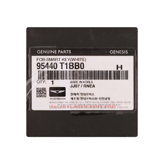 New-Genesis-G80-2024-Genuine---OEM-Smart-Remote-Key-4+1-Buttons-433MHz-OEM-Part-Number:-95440-T1BB0,-95440T1BB0---Emirates-Keys