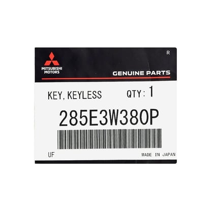 New-Mitsubishi-Eclipse-Cross-2022-Genuine---OEM-Smart-Remote-3-Buttons-433MHz-OEM-Part-Number:-285E3W380P---8637C475---FCC-ID:-GHR-M014-YSM---Emirates-Keys