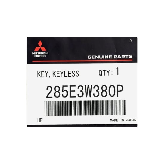 New-Mitsubishi-Eclipse-Cross-2022-Genuine---OEM-Smart-Remote-3-Buttons-433MHz-OEM-Part-Number:-285E3W380P---8637C475---FCC-ID:-GHR-M014-YSM---Emirates-Keys