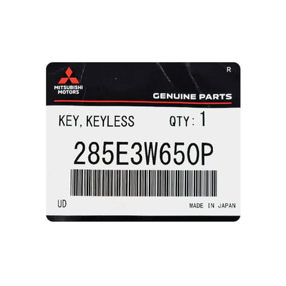 New-Mitsubishi-Eclipse-Cross-2024-Genuine---OEM-Smart-Remote-Key-3+1-Buttons-315MHz-OEM-Part-Number:-285E3W650P---FCC-ID:-GHR-M013-GTB---Emirates-Keys