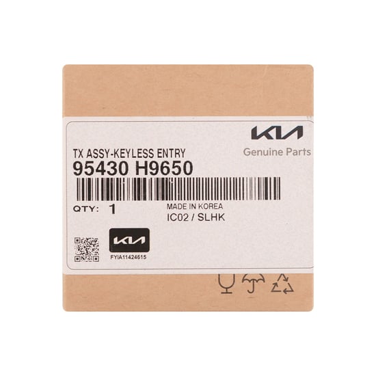 New-KIA-Rio-2023-Genuine---OEM-Flip-Remote-Key-3-Buttons-433MHz-OEM-Part-Number:-95430-H9650,-95430H9650---FCC-ID:-SYEC3TX1611---Emirates-Keys