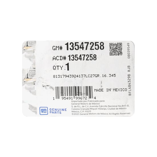 New-Chevrolet-Silverado-EV-2023-Genuine---OEM-Smart-Remote-Key-4+1-Buttons-433MHz-OEM-Part-Number:-13547258---Emirates-Keys