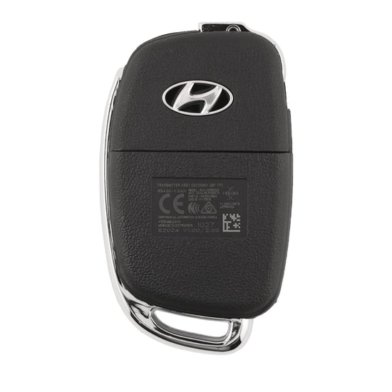 New-Hyundai-Venue-2021-Genuine---OEM-Flip-Remote-Key-3-Buttons-433MHz-OEM-Part-Number:-95430-K3001,-95430K3001---FCC-ID:-SVI-AERGE03---Emirates-Keys