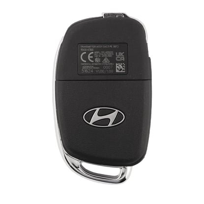 New-Hyundai-I10-2024-Genuine---OEM-Flip-Remote-Key-3-Buttons-433MHz-OEM-Part-Number:-95430-K7600,-95430K7600---Emirates-Keys