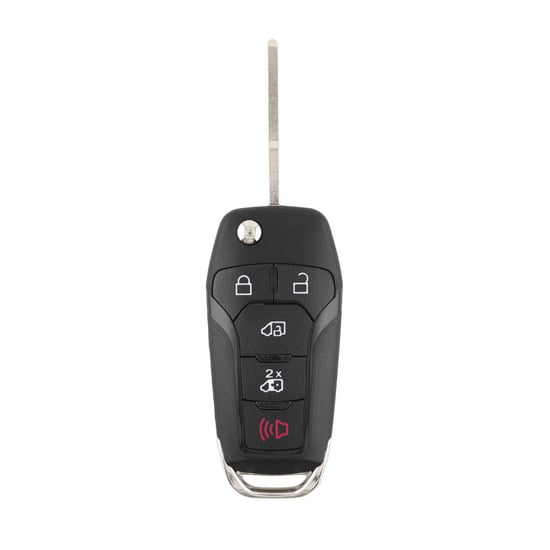 New-Aftermarket-Ford-Transit-2020-2023---Flip-Remote-Key-4+1-Buttons-315-MHz-Compatible-Part-Number:-164-R8255---FCC-ID:-N5F-A08TAA---Emirates-Keys