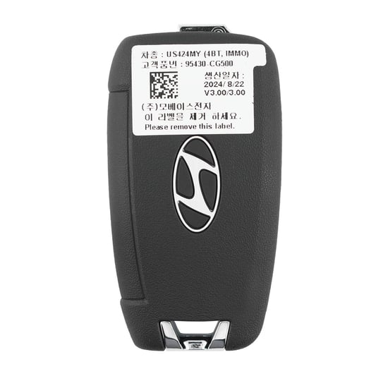 New-Hyundai-Staria-2024-Genuine---OEM-Flip-Remote-3+1-Buttons-433MHz-OEM-Part-Number:-95430-CG500,-95430CG500---Emirates-Keys