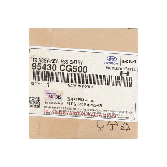 New-Hyundai-Staria-2024-Genuine---OEM-Flip-Remote-3+1-Buttons-433MHz-OEM-Part-Number:-95430-CG500,-95430CG500---Emirates-Keys