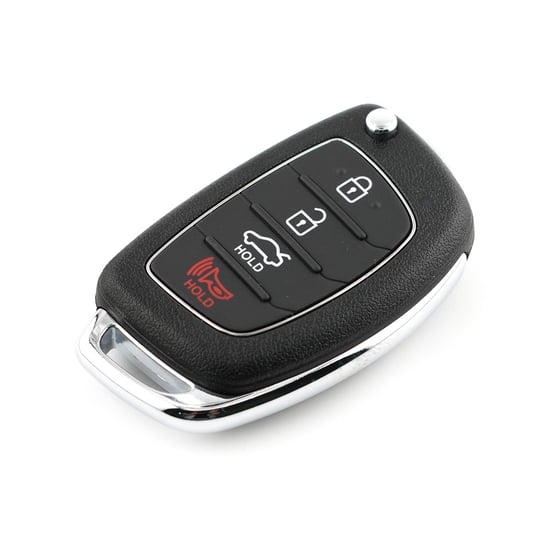 New-Hyundai-Elantra-2014-Genuine---OEM-Flip-Remote-Key-3+1-Buttons-433MHz-OEM-Part-Number:-95430-3X300,-954303X300---Emirates-Keys