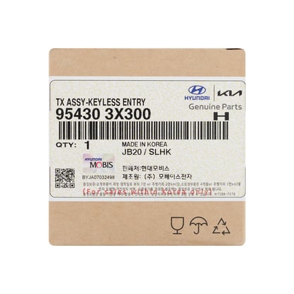 New-Hyundai-Elantra-2014-Genuine---OEM-Flip-Remote-Key-3+1-Buttons-433MHz-OEM-Part-Number:-95430-3X300,-954303X300---Emirates-Keys