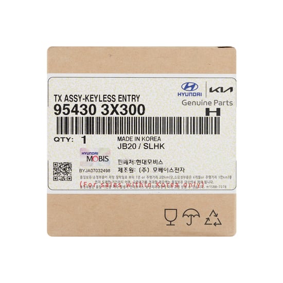 New-Hyundai-Elantra-2014-Genuine---OEM-Flip-Remote-Key-3+1-Buttons-433MHz-OEM-Part-Number:-95430-3X300,-954303X300---Emirates-Keys