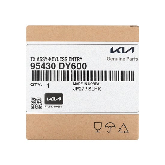 Kia-Carens-2023-Genuine---OEM-Flip-Remote-Key-3-Buttons-433MHz-OEM-Part-Number:-95430-DY600,-95430DY600---Emirates-Keys