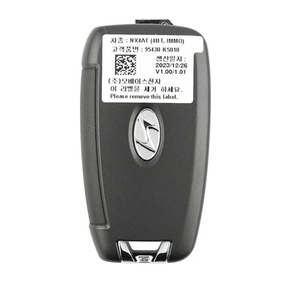 New-Hyundai-Santa-Cruz-2022-Genuine---OEM-Flip-Remote-Key-3+1-Buttons-433MHz-OEM-Part-Number:-95430-K5010,-95430K5010---Emirates-Keys