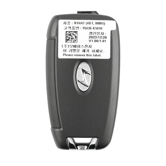 New-Hyundai-Santa-Cruz-2022-Genuine---OEM-Flip-Remote-Key-3+1-Buttons-433MHz-OEM-Part-Number:-95430-K5010,-95430K5010---Emirates-Keys