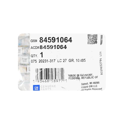 New-Cadillac-CT4-CT5-2021-Genuine---OEM-Smart-Remote-Key-4+1-Buttons-433MHz-OEM-Part-Number:-84591064---Emirates-Keys