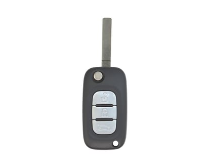 NEW-Renault-Fluence-Megane-3-Flip-Remote-Key-3-Buttons-433MHz-PCF7961A-Transponder-Blade---MK-Remotes----Emirates-Keys