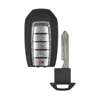 New-Aftermarket-Infiniti-Qx60-2022-Smart-Remote-Key-4+1-Buttons-433MHz-Compatible-Part-Number:-285E3-6SA7B---285E36SA7B-,-FCC-ID:-KR5TXN4----Emirates-Keys