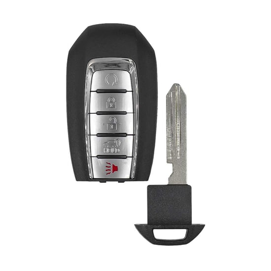 New-Aftermarket-Infiniti-Qx60-2022-Smart-Remote-Key-4+1-Buttons-433MHz-Compatible-Part-Number:-285E3-6SA7B---285E36SA7B-,-FCC-ID:-KR5TXN4----Emirates-Keys