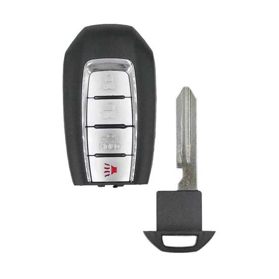 New-Aftermarket-Infiniti-QX60-2019-Smart-Remote-Key-4-Button-433MHz-Compatible-Part-Number:-285E3-9NR4A-,180144709---FCC-ID:-KR5TXN7---Emirates-Keys