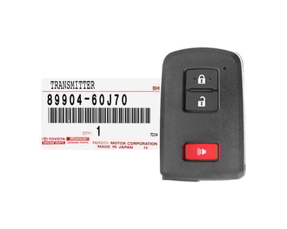 Toyota-Land-Cruiser-Tacoma-Highlander-2016-Genuine-Smart-Remote-Key-3-Button-315MHz-89904-60J70---89904-0E090---89904-0E091--89904-0E092--Emirates-Keys