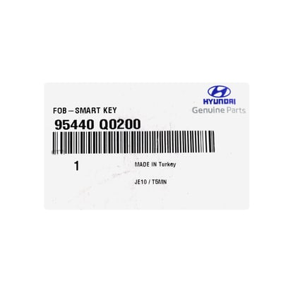 New-Hyundai-I20-2024-Genuine---OEM-Smart-Remote-Key-3-Buttons-433MHz-OEM-Part-Number:-95440-Q0200,-95440Q0200---Emirates-Keys