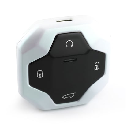 Used-Jetour-Original-Smart-Remote-Key-4-Buttons-433MHz-White-Blue-Color-Transponder---ID:-HITAG-3---ID47-NCF29AXX---Emirates-Keys