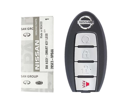 Brand-New-Nissan-Pathfinder-2013-2015-Genuine-OEM-Smart-Remote-Key-4-Buttons-433MHz-285E3-9PB4A,-285E3-3KL8A---FCCID:-KR5S180144014---Emirates-Keys