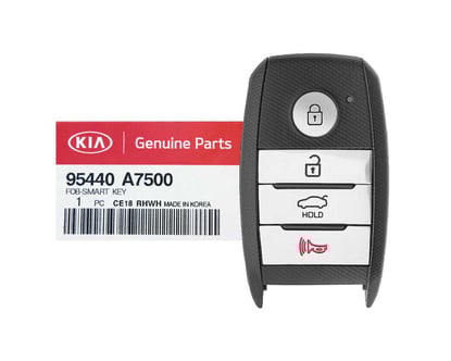 NEW-KIA-Forte-2014-2016-Genuine-OEM-Smart-Key-Remote-4-Buttons-315MHz-DST128-Transponder-95440-A7500,-FCCID:-CQOFN00040---Emirates-Keys