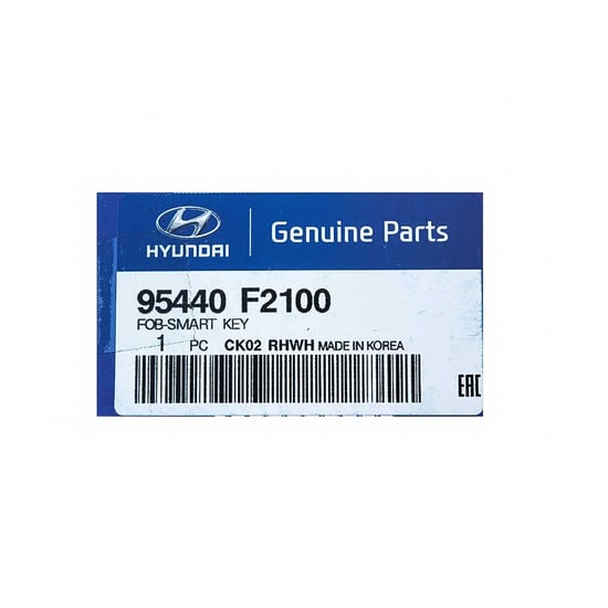NEW-Genuine-OEM-Hyundai-Elantra-2017-2018-Smart-Key-Remote-3-Buttons-433MHz-DST128-Transponder-95440-F2100-FCC-ID:-FG00140-OEM---Emirates-Keys