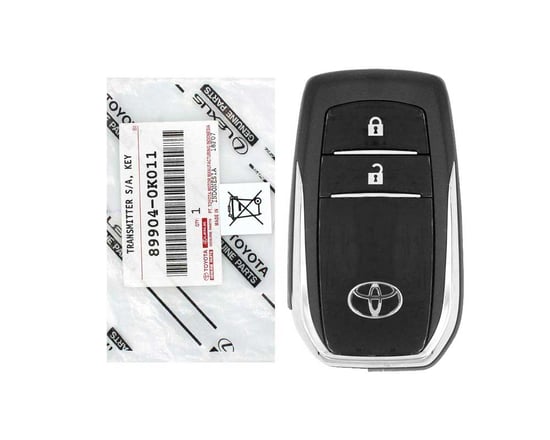 NEW-Toyota-Fortuner-2016-2019-Genuine-OEM-Smart-Remote-Key-2-Buttons-433MHz-89904-0K011,-89904-0K170,-89904-0K171---FCCID:-BM1EW---Emirates-Keys