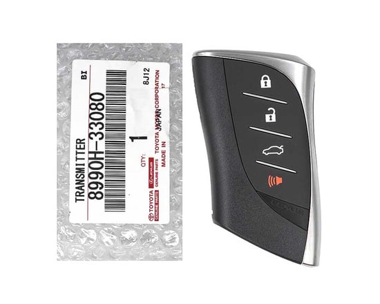 Brand-New-Lexus-ES350-2019-2021-Genuine-OEM-Smart-Remote-Key-4-Buttons-433MHz-8990H-33080---8990H-33081-Compatible-Part-Number:-8990H-33420---Emirates-Keys